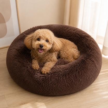 80CM Round Plush Pet Bed
